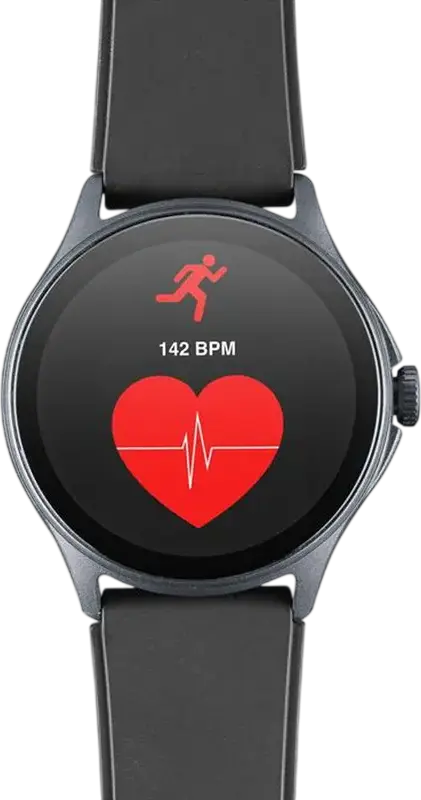 Smartwatch Cellularline Watch Ion Pro, Ecran Rotund TFT 1.38", Bluetooth Call și Notificări, Puls, SpO2, Tensiune Arterială, GPS, IP67, Culoare: Negru