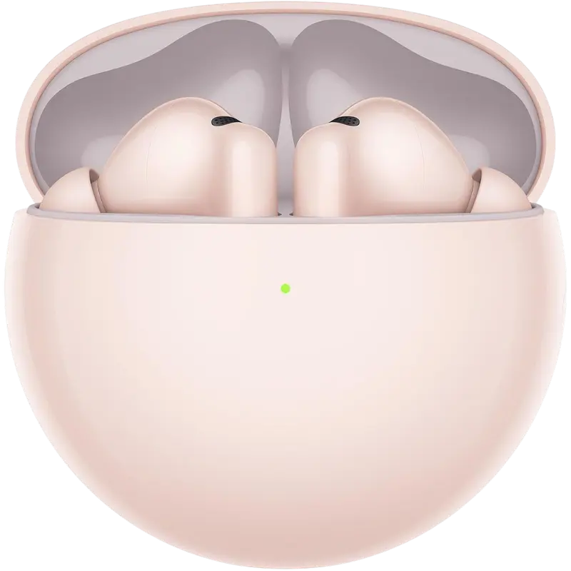 Casca Wireless Huawei FreeBuds 7i - Roz, cu ANC Dinamic Inteligent 4.0, Driver Dinamic 11mm, Audio Hi-Res, Bluetooth 5.4, IP54, Autonomie pana la 35h