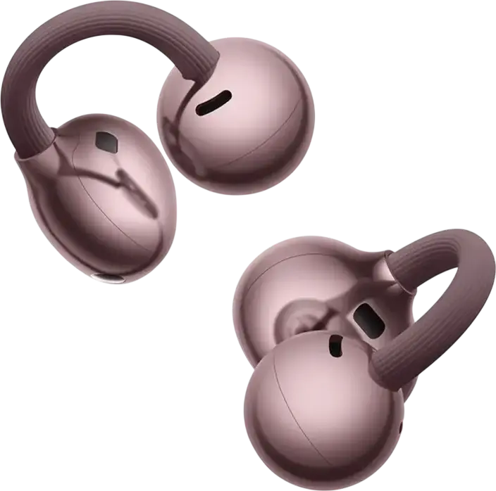 Huawei FreeClip 2 Open-Ear Bluetooth 6.0 Earbuds, Berry Purple, C-bridge Design, 10.8mm Dynamic Driver, IP57 Water Resistant, 38h Total Battery, Dual-Device Connection