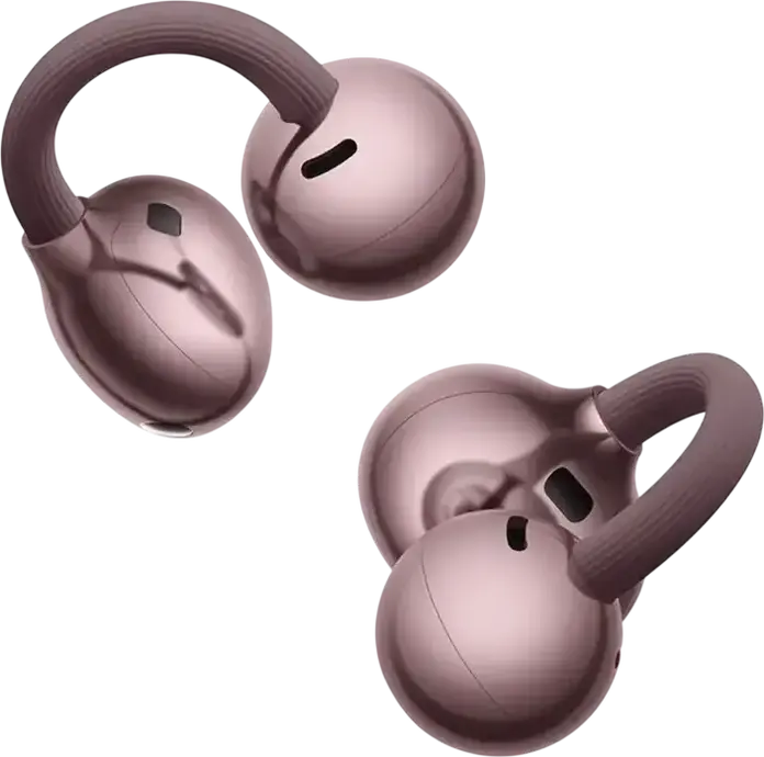 Huawei FreeClip 2 Open-Ear Bluetooth 6.0 Earbuds, Berry Purple, C-bridge Design, 10.8mm Dynamic Driver, IP57 Water Resistant, 38h Total Battery, Dual-Device Connection