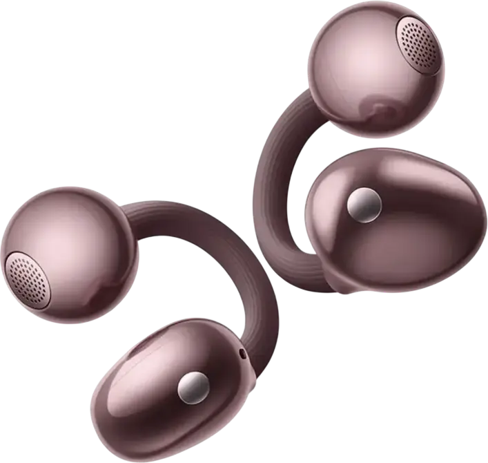 Huawei FreeClip 2 Open-Ear Bluetooth 6.0 Earbuds, Berry Purple, C-bridge Design, 10.8mm Dynamic Driver, IP57 Water Resistant, 38h Total Battery, Dual-Device Connection