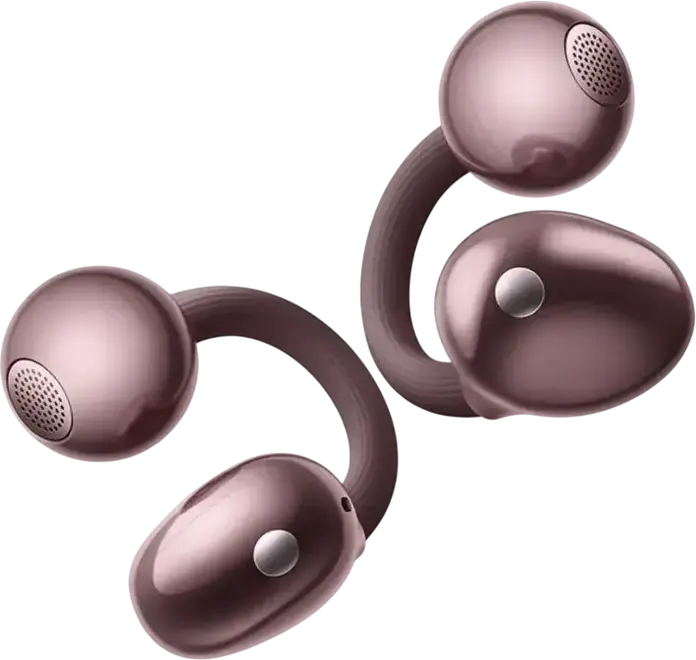 Huawei FreeClip 2 Open-Ear Bluetooth 6.0 Earbuds, Berry Purple, C-bridge Design, 10.8mm Dynamic Driver, IP57 Water Resistant, 38h Total Battery, Dual-Device Connection