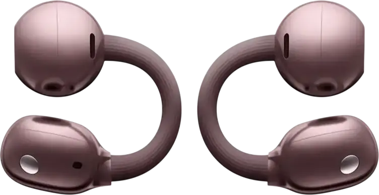 Huawei FreeClip 2 Open-Ear Bluetooth 6.0 Earbuds, Berry Purple, C-bridge Design, 10.8mm Dynamic Driver, IP57 Water Resistant, 38h Total Battery, Dual-Device Connection