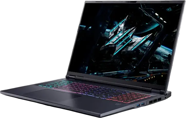 Laptop Gaming Acer Predator Helios Neo 18 AI PHN18-72, Intel Core Ultra 9 275HX, 32GB RAM DDR5, SSD 1TB NVMe, RTX 5070 8GB, Ecran 18" WQXGA 240Hz IPS, Carcasă Aluminiu, Abyssal Black