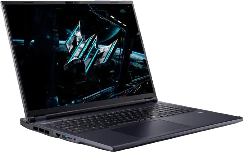 Laptop Gaming Acer Predator Helios Neo 18 AI PHN18-72, Intel Core Ultra 9 275HX, 32GB RAM DDR5, SSD 1TB NVMe, RTX 5070 8GB, Ecran 18" WQXGA 240Hz IPS, Carcasă Aluminiu, Abyssal Black
