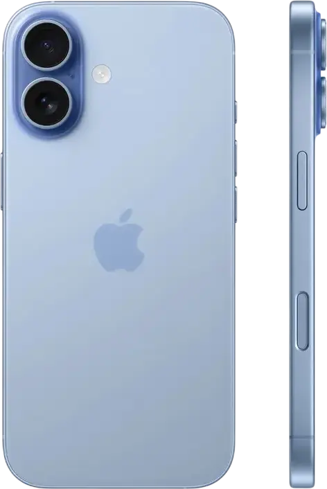 Smartphone Apple iPhone 17, Procesor A19, 512 GB, Albastru Mist, Ecran OLED Super Retina XDR de 6.3 inch 120Hz, Cameră Duală 48MP, 5G, Wi-Fi 7, Rezistență IP68, USB-C