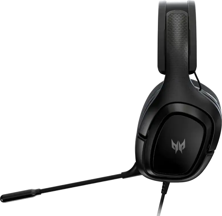 Casca Gaming Acer Predator Galea 365 PHW210, Sunet Surround 7.1, Difuzoare Neodimium 50mm, Conexiune Jack 3.5mm și USB, Microfon și Controler Detasabile, Over-Ear, Negru