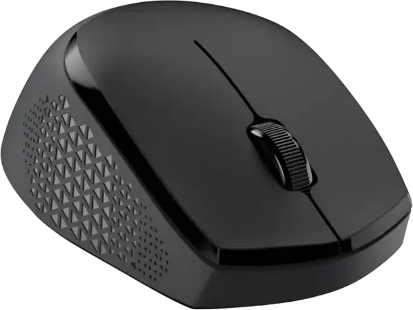 Genius NX-8000S BT Wireless Silent Mouse, Black, Dual Mode Bluetooth 5.3 & 2.4GHz Wireless RF, 1200 DPI Optical Sensor, Multi-Device Support, Ergonomic Ambidextrous Design