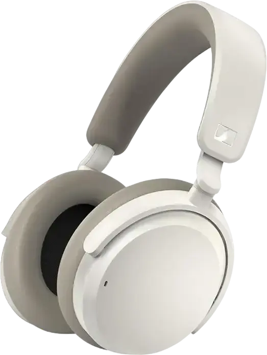 Беспроводные полноразмерные наушники Sennheiser Accentum Wireless, гибридное ANC, Bluetooth 5.2, aptX HD, динамические драйверы 37 мм, до 50 ч работы, USB-C, Белый