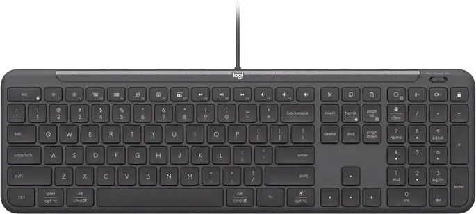 Tastatură Logitech Signature Slim K620 for Business, Cu fir, Negru