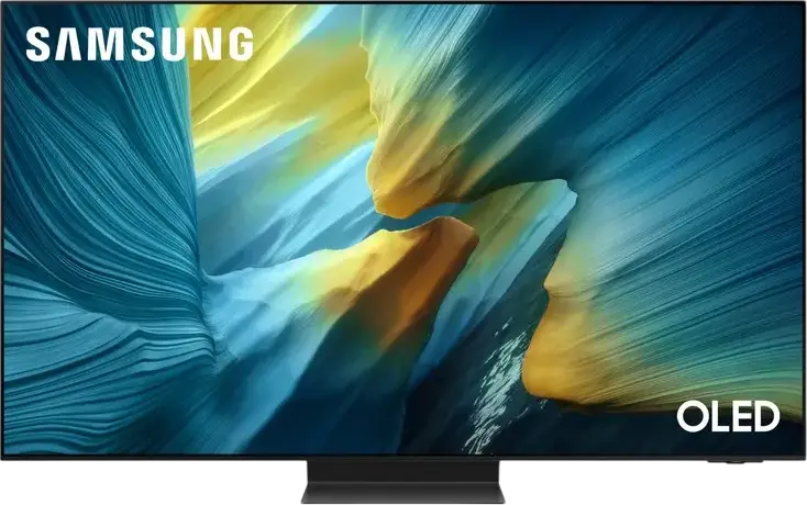 55" OLED SMART TV Samsung QE55S95FAUXUA, 3840x2160 4K UHD, Tizen, Negru