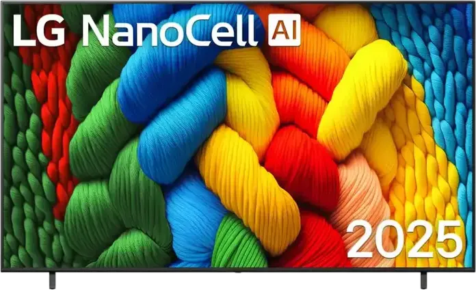 Смарт-телевизор LG NanoCell AI 86NANO81A6A 86" 4K UHD, процессор alpha 7 AI Gen8, webOS, HDR10, IPS панель, Direct LED, черный