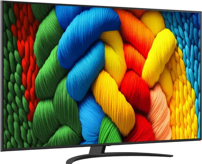 Смарт-телевизор LG NanoCell AI 86NANO81A6A 86" 4K UHD, процессор alpha 7 AI Gen8, webOS, HDR10, IPS панель, Direct LED, черный