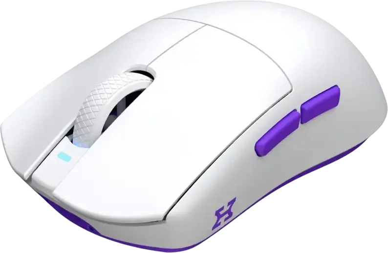 Gaming Mouse HATOR Hellyberry HM47, Alb | Violet