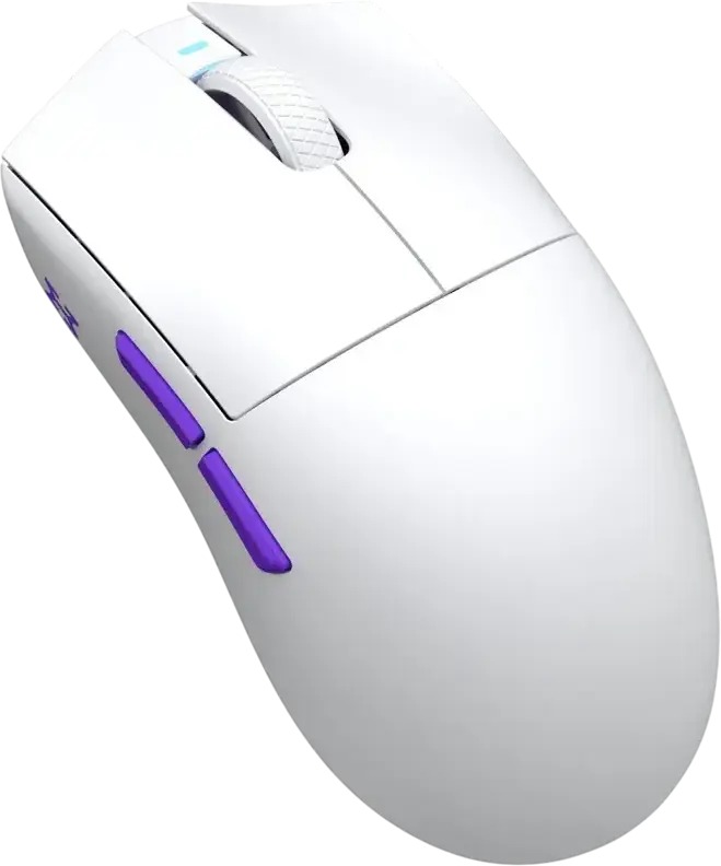 Hellyberry HM47 Wireless Gaming Mouse, PixArt PMW 3311 12000 DPI, Tri-Mode 2.4GHz/BT/Wired, HUANO 80M Switches, 47g Lightweight, RGB Magnetic Charging Dock