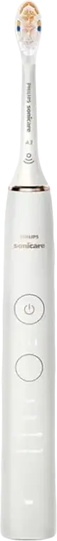 Periuță de dinți electrică sonică Philips Sonicare DiamondClean 9000 HX9914/69, 2 mânere, 2 capete de periaj A3 Premium All-in-One, 4 moduri de curățare, 3 intensități, conectivitate Bluetooth, senzor presiune