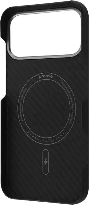 Husă Proove Carbon Slim with MagSafe pentru Apple iPhone 17 Pro, Negru