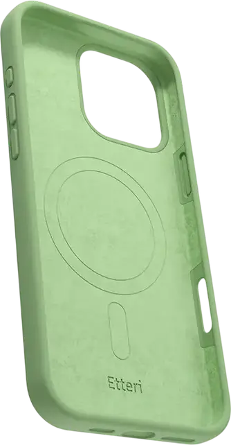 Husa Etteri din Silicon MagSafe pentru Apple iPhone 16 Pro Max, Cover Posterior din Silicon cu Textura Soft-Touch si Captusala din Microfibra