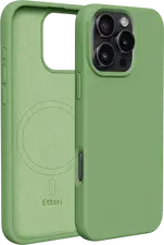 Husă Etteri Silicone Mag pentru Apple iPhone 16 Pro Max, Verde deschis