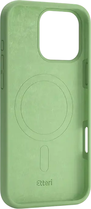 Husa Etteri din Silicon MagSafe pentru Apple iPhone 16 Pro Max, Cover Posterior din Silicon cu Textura Soft-Touch si Captusala din Microfibra