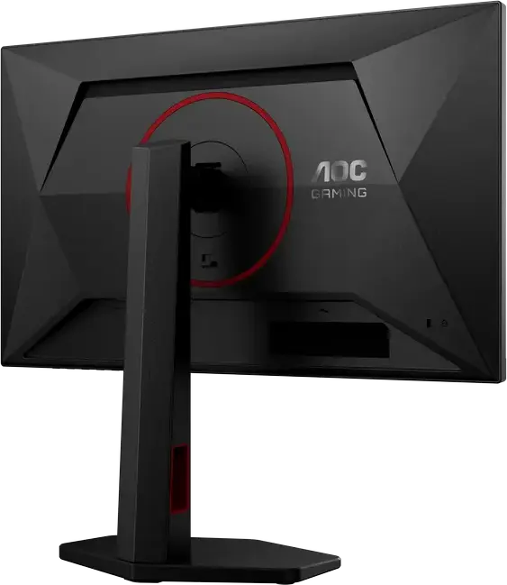 AOC 24G4ZR 23.8" Fast IPS Gaming Monitor, Full HD 1920x1080, 240Hz (260Hz OC), 0.3ms MPRT, HDR10, G-SYNC Compatible, Height Adjustable Stand, Black/Red