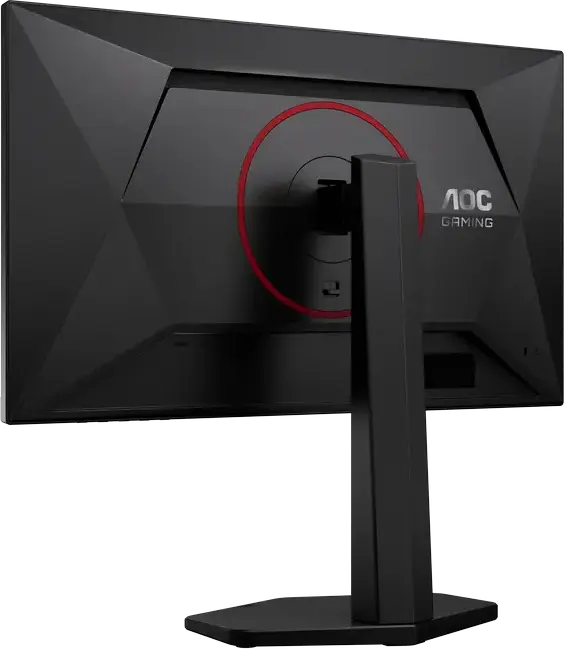 AOC 24G4ZR 23.8" Fast IPS Gaming Monitor, Full HD 1920x1080, 240Hz (260Hz OC), 0.3ms MPRT, HDR10, G-SYNC Compatible, Height Adjustable Stand, Black/Red