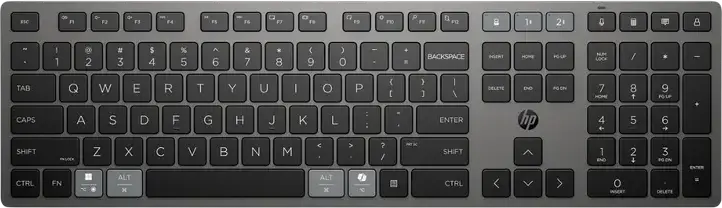 Tastatură HP 725, Fără fir, Negru