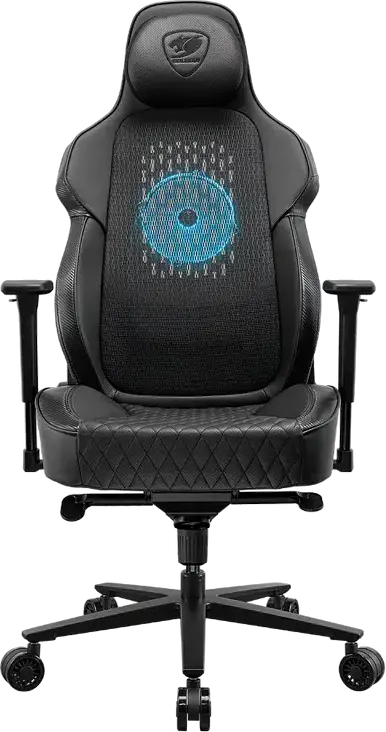 Scaun Gaming Cougar NxSys AERO, PU Piele, Negru