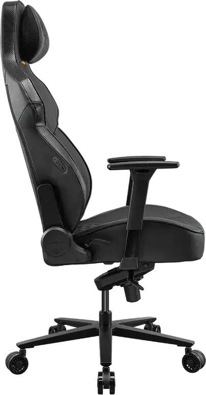 Cougar NxSys AERO Gaming Chair CGR-ARP-BLB, Breathable Mesh & PVC Leather, 200mm RGB Integrated Fan, 3D Armrests, Magnetic Memory Cushion, Black