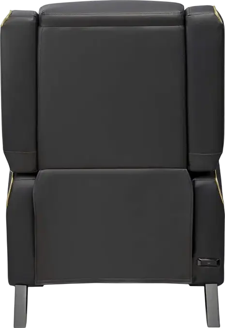 Cougar Ranger Pro Royal Gaming Sofa CGR-RGP-GLB, PVC Leather, Steel Frame, 160kg Capacity, Foldable Footrest, Swivel Table, USB Type-C, Black Gold