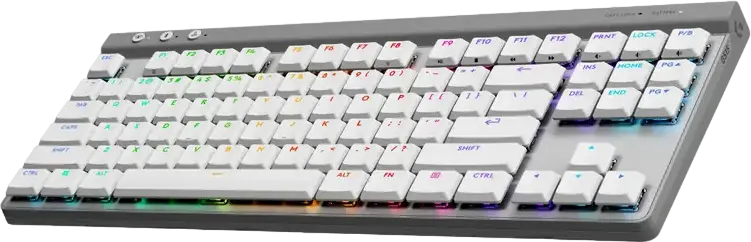 Logitech G515 LIGHTSPEED TKL Low-Profile Wireless Mechanical Gaming Keyboard, English Layout, GL Tactile Switches, PBT Keycaps, RGB