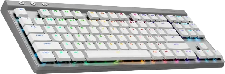 Logitech G515 LIGHTSPEED TKL Low-Profile Wireless Mechanical Gaming Keyboard, English Layout, GL Tactile Switches, PBT Keycaps, RGB