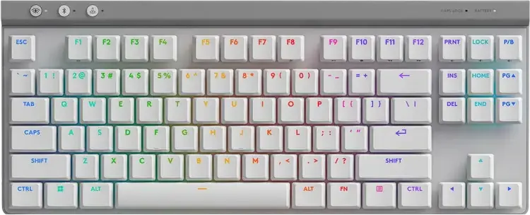 Tastatură Logitech G515, Fără fir, Alb