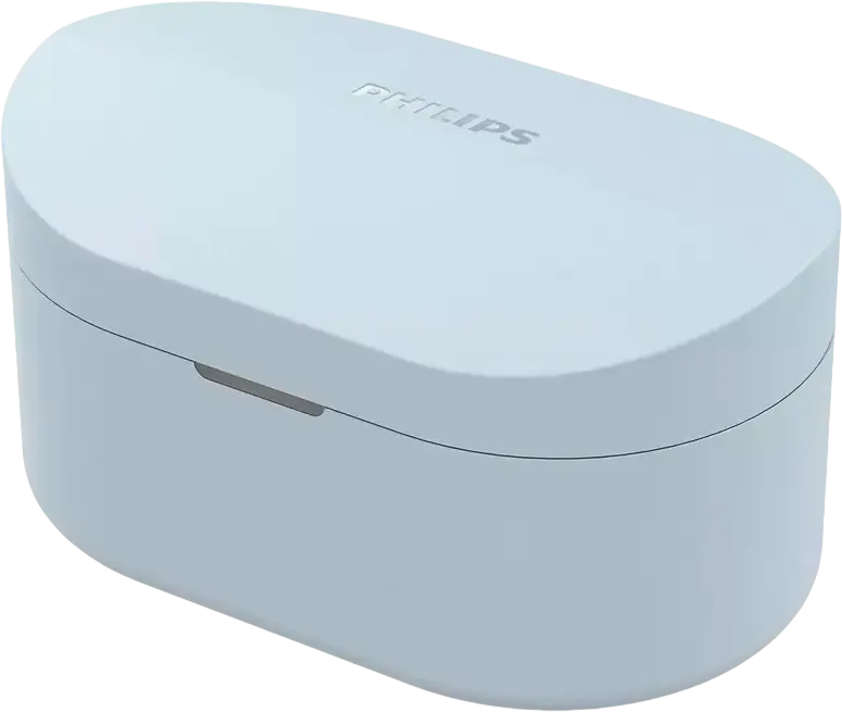 Casca Philips TAT1138 True Wireless TWS, Drivere 13mm, Microfon AI pentru Apeluri Clare, Rezistenta la Apa IPX4, Autonomie Totala 15h, Albastru Deschis