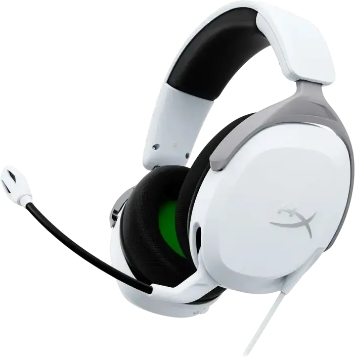 Căști gaming HyperX CloudX Stinger 2 Core, Cu fir, Alb