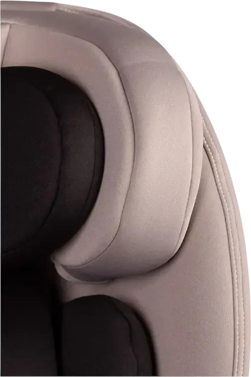 Caretero Securo 360 Rotating Car Seat, i-Size ECE R129/02, ISOFIX & Top Tether, 0-36 kg, 40-150 cm, SIP Side Impact Protection, Memory Foam, Light Grey