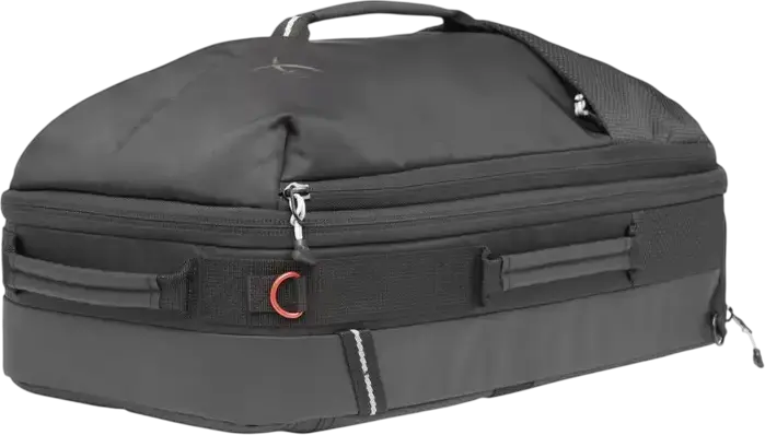 Rucsac Gaming HyperX Knight, Poliester Negru, Capacitate 22.6L, Compatibil cu Laptopuri pana la 16 inch, Rezistent la Apa, Design Clamshell