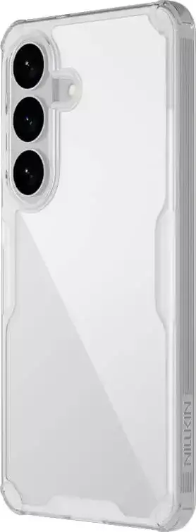 Nillkin Nature Pro Case for Samsung Galaxy S26, Transparent Eco-friendly TPU + PC Cover, Shockproof Four-Corner Airbags, Scratch Resistant Slim Design