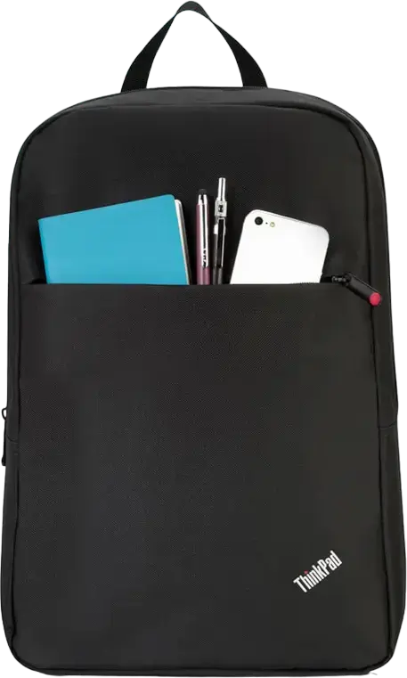 Lenovo ThinkPad Basic Backpack 4X40K09936 for Laptops up to 15.6", Water-Resistant PVC-free Polyester, Padded Straps, Black