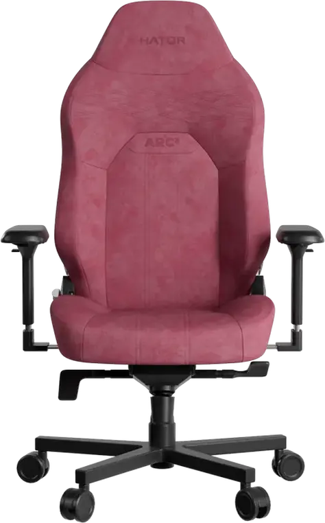 HATOR Arc 3 L Gaming Chair, Velour Upholstery, 4D Adjustable Armrests, Class 4 Gas Lift, Aluminum Base, 170° Recline, Max Load 150kg