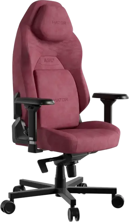 Scaun Gaming HATOR Arc 3 L, Velur, Orchid Pink