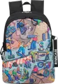 Rucsac Urban Rivacase Agora 5420 Skaters, 12L din Poliester Rezistent la Apă cu Compartiment pentru Laptop și Organizator, 270 x 380 x 130 mm
