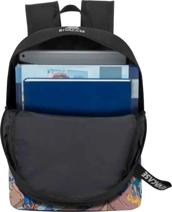 Rucsac Urban Rivacase Agora 5420 Skaters, 12L din Poliester Rezistent la Apă cu Compartiment pentru Laptop și Organizator, 270 x 380 x 130 mm