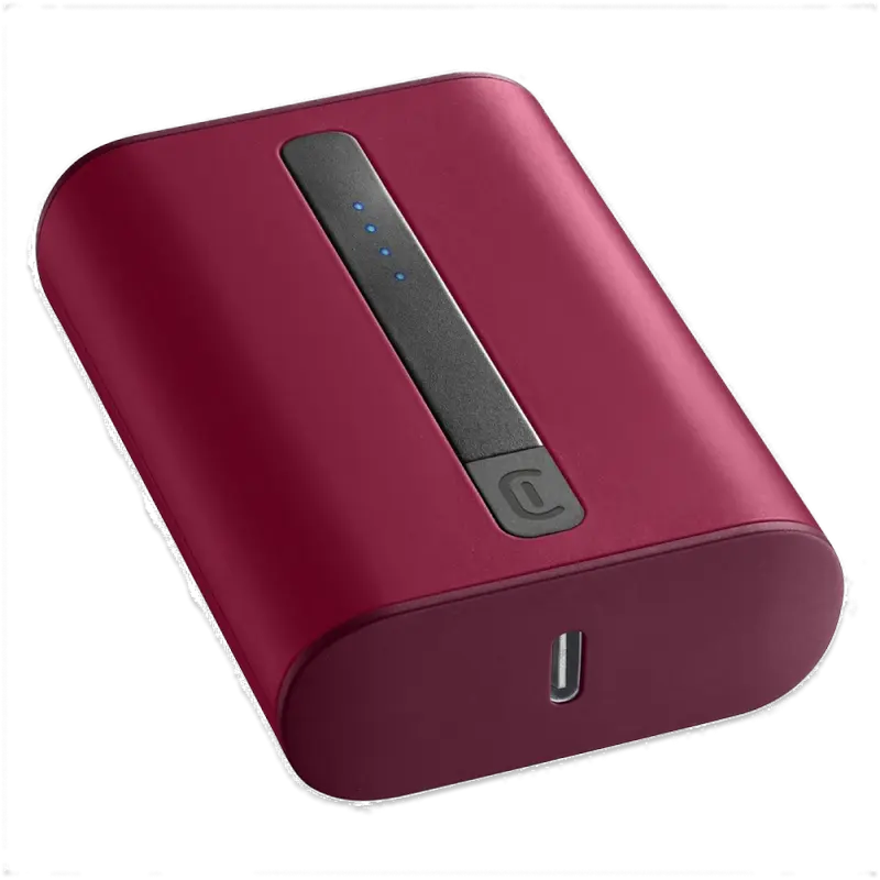 Acumulator extern Cellularline Thunder, 10000mAh, Roșu
