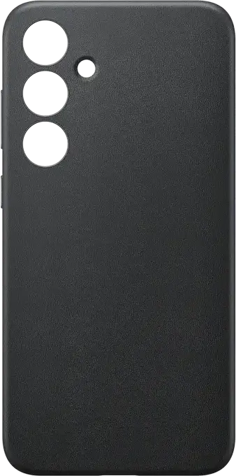 Husă Samsung Vegan Leather Case Galaxy S24+, Negru