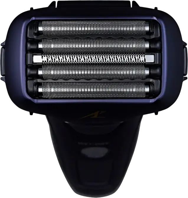 Aparat de ras electric Panasonic ES-LV67 cu folie, 5 lame, motor liniar de viteză mare, utilizare Umed și Uscat, baterie Li-Ion, trimmer integrat, Albastru