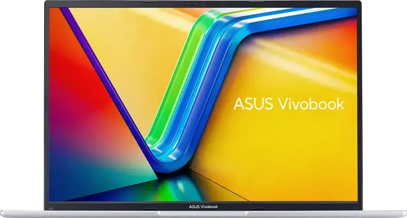 ASUS Vivobook 16 M1605NAQ Laptop, 16" WUXGA IPS Display, AMD Ryzen 5, 16GB DDR5 RAM, 512GB NVMe SSD, Radeon Graphics, Backlit Keyboard, Cool Silver