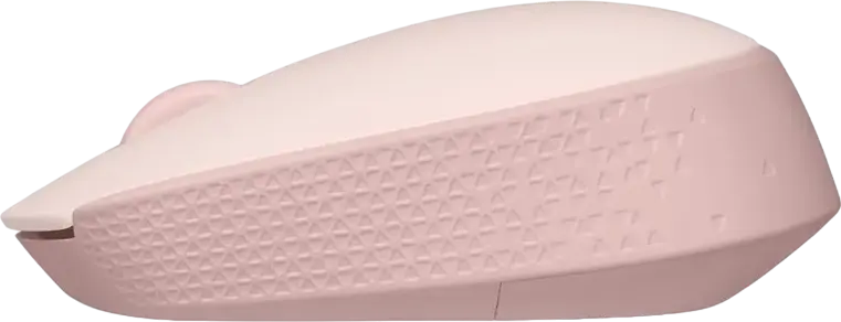 Logitech M171 Wireless Optical Mouse, Pink, 1000 DPI, 2.4 GHz Wireless Connection, USB RF Receiver, Ambidextrous Design, 10m Range, Compatible with Windows, Mac, Chrome OS, Linux