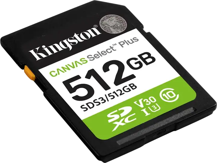 Card de Memorie Kingston Canvas Select Plus, 512GB (SDS3/512GB)