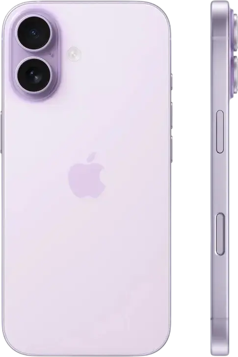 Apple iPhone 17 Smartphone, A19 Bionic Chip, 256 GB, Lavender, 6.3-inch 120Hz Super Retina XDR OLED Display, 48MP Dual Camera, 5G, Wi-Fi 7, IP68 Water Resistant, USB-C